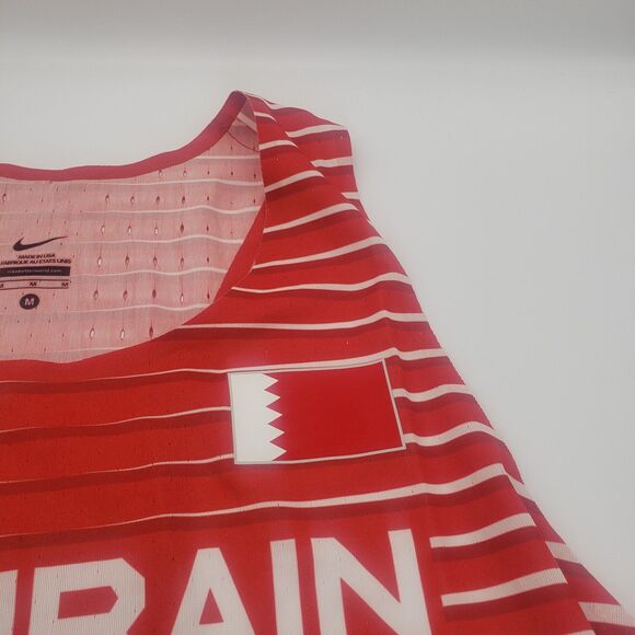 NikeNEW Nike Pro Elite Bahrain Track Running Singlet Tank CI6344-XXX Size M Red - Picture 5 of 9